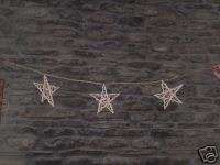Kit for reed + seagrass Christmas star garland ornament  