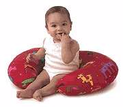 Ring Baby Poser  helps them sit, prop up, and lay down  