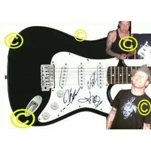  Stone Sour Autographed Signed Guitar & Proof 3 Everything 