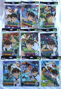 12 Cartoon Network Ben 10 Coloring Books with 48 Crayon  