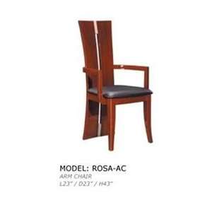  Rosa Dining Chair With Arms by Global Furniture