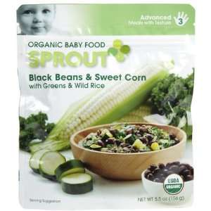  Sprout Black Beans & Sweet Corn with Greens & Wild Rice 