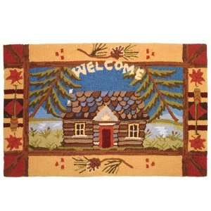   Accents Lodge Country Indoor Rug, 22 Inch by 34 Inch
