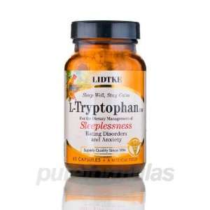  Lidtke Technologies L Tryptophan 500 mg 60 Capsules 