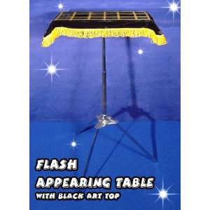  Flash Appearing Table w/ Black Art Top 
