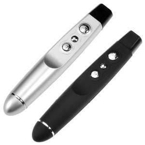  GTMax Black&White RF Wireless Laser Pointer with Page up 