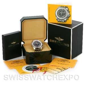 Breitling Bentley Motors Chronograph Mens Watch A25362  