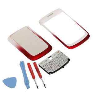   Edge Housing for BlackBerry 9700 Red + Tools Cell Phones
