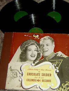 The Chocolate Soldier Nelson Eddy 78 Columbia Records  