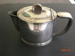 Vintage INTERCONTINENTAL HOTEL Silver plated TEAPOT  