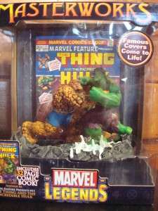   Masterworks Hulk vs Thing The Thing and The Incredible Hulk MIB  