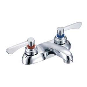   Handle Centerset Lavatory Faucet W/ Wrist Blade Handles C044431 Chrome