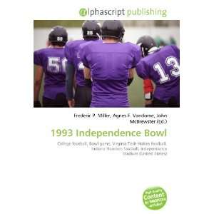  1993 Independence Bowl (9786134091039) Books