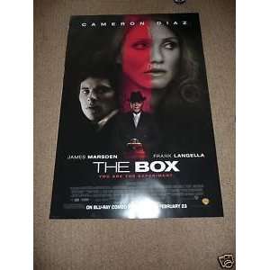    The Box Cameron Diaz 2010 Movie Poster 27 X 40 New 