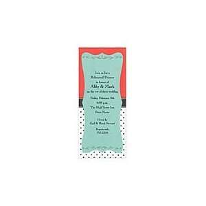  Scroll Frame Invitation Wedding Engagement Party 