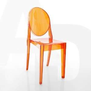  Victoria Ghost Chair Colour Transparent Orange