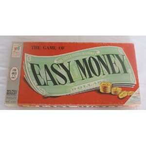    1960s Vintage Easy Money Game By Milton Bradley Toys & Games
