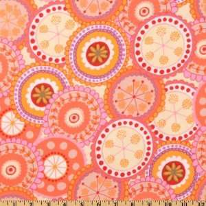  44 Wide Bliss Flannel Medallion Ruby Fabric By The Yard 