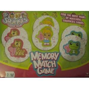  Squinkies Memory Match Game Toys & Games