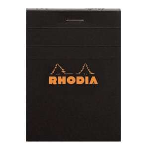 Rhodia Classic Black Staple Bound Graph Paper Pad 2 X 3 