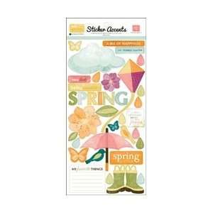  Echo Park Paper Hello Spring Stickers; 5 Items/Order Arts 