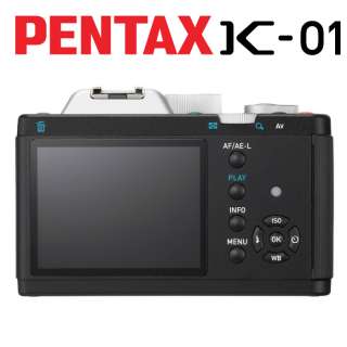   PENTAX K 01 K 01 K01 MIRRORLESS HYBRID DIGITAL CAMERA BODY // BLACK