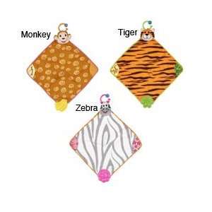 Munchkin Teething Baby Blanket with Pacifier Attachment   Style May 