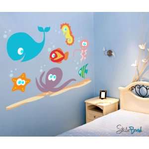  Graphic Wall Decal Sticker Sea Friends item OS_MG164s 
