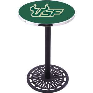  University of South Florida Pub Table with 213 Style Base 