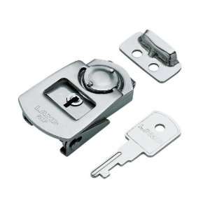 Stainless Steel 304 Mini Draw Latch, Plain Finish, Key Locking, 2 1/2 