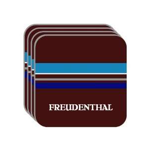  Personal Name Gift   FREUDENTHAL Set of 4 Mini Mousepad 