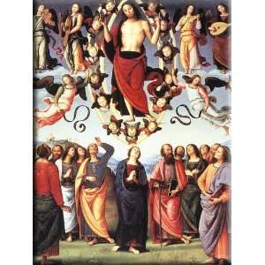 The Ascension of Christ 22x30 Streched Canvas Art by Perugino, Pietro
