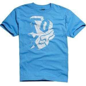  Fox Racing Whacky T Shirt   Large/Electric Blue 