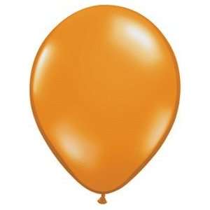   6619 11 Inch Mandarin Orange Latex Balloons Pack Of 100 Toys & Games
