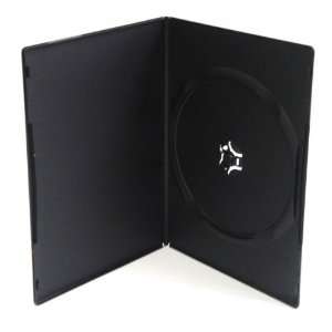  DVD CASE SINGLE BLACK 7MM (10 PCS)  