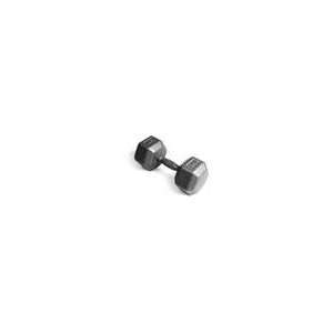  Pro Hex Dumbbell with Cast Ergo Handle   Grey 45 lb 