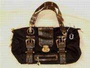 Designer Handbag Brand Name Tess Loriani Black Parisian  
