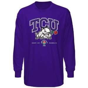 Champion Texas Christian Horned Frogs Purple 2011 Rose Bowl Champions 