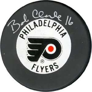  Bob Clarke Philadelphia Flyers Autographed Hockey Puck 