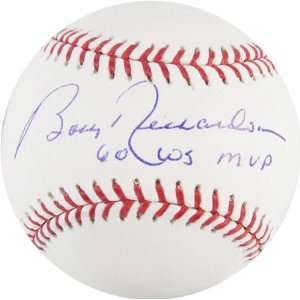 Bobby Richardson Autographed Baseball  Details 60 WS MVP Inscripiton