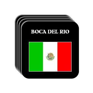  Mexico   BOCA DEL RIO Set of 4 Mini Mousepad Coasters 