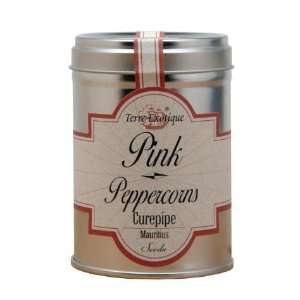 Terre Exotique Penja Pink Pepper From Mauritius Pink Berries in Tin 