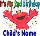 Its my # Birthday Elmo Personalized Iron On Transfer