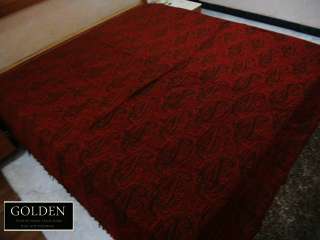 10 DESIGNSJAMAVAR BEDSPREAD 100% CASHMERE PASHMINA 500$  