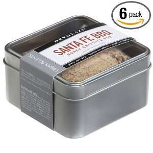Urban Accents Santa Fe Bbq Dryglaze, 4.5 Ounce Tins (Pack of 6 