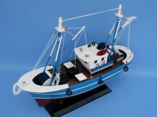 Fish Finder 14 Scale Shrimp Boat Replica Nautical Gift  
