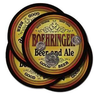  BOEHRINGER Family Name Beer & Ale Coasters Everything 
