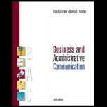 Business and Administrative Communication (ISBN10 0073377805; ISBN13 
