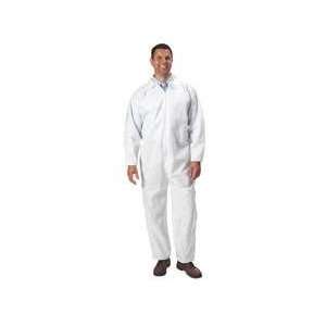 Coverall,sms,white,2xl   APPROVED VENDOR  Industrial 