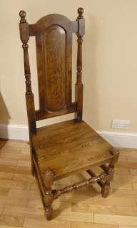 ENGLISH WILLIAM MARY DINING CHAIRS GOTHIC FARMHOUSE  